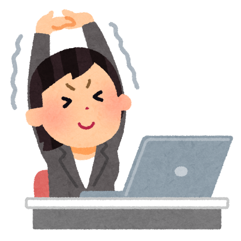 shigoto_desk_nobi_woman